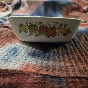 Vintage Corning Ware Petite Casserole Dish P-41-B, Spice of Life 1 3/4 cup w/lid